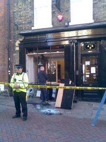 Raid on jewellers in Canterbury city centre