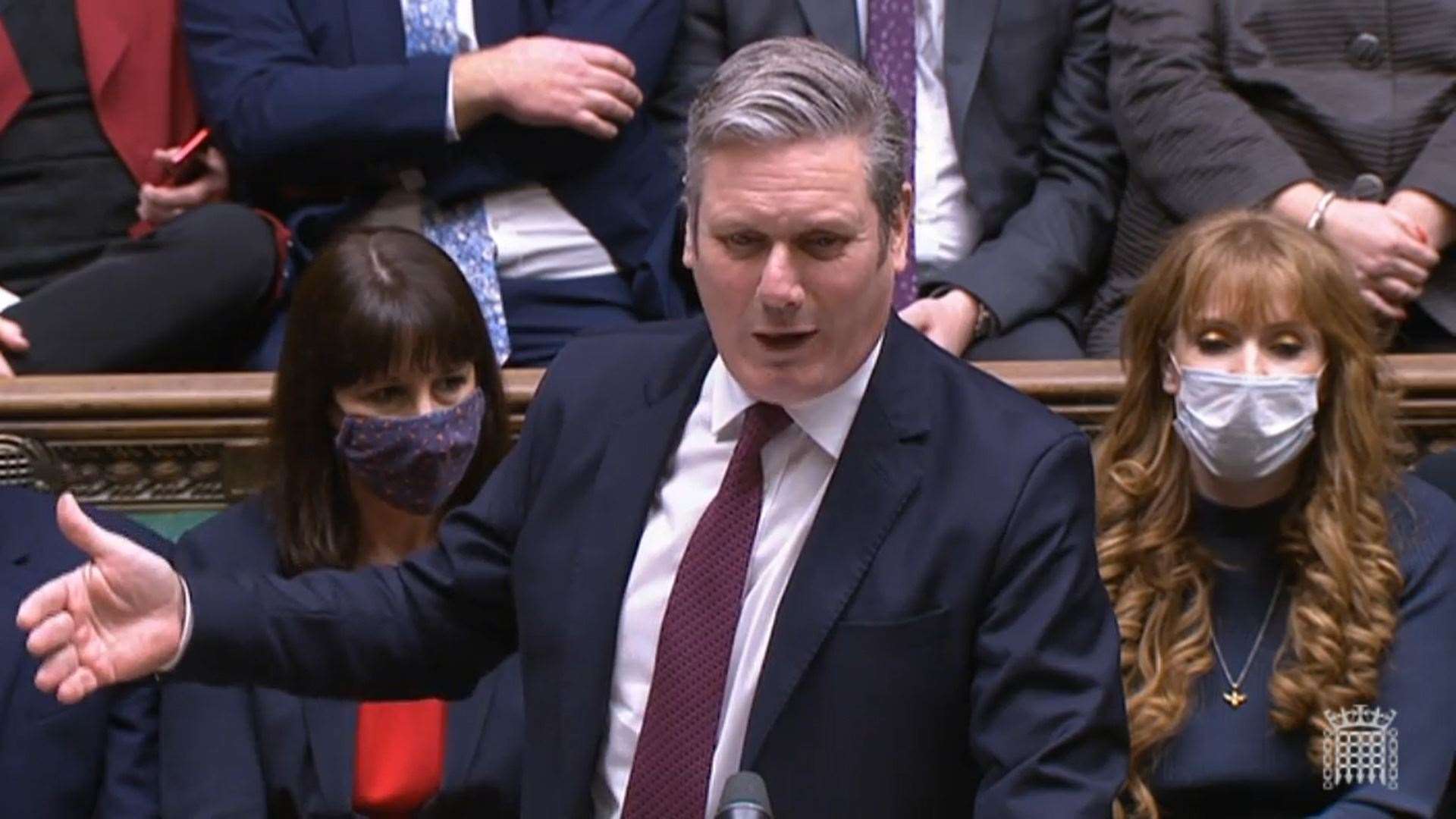 Sir Keir Starmer piled pressure on the Prime Minister (House of Commons/PA)