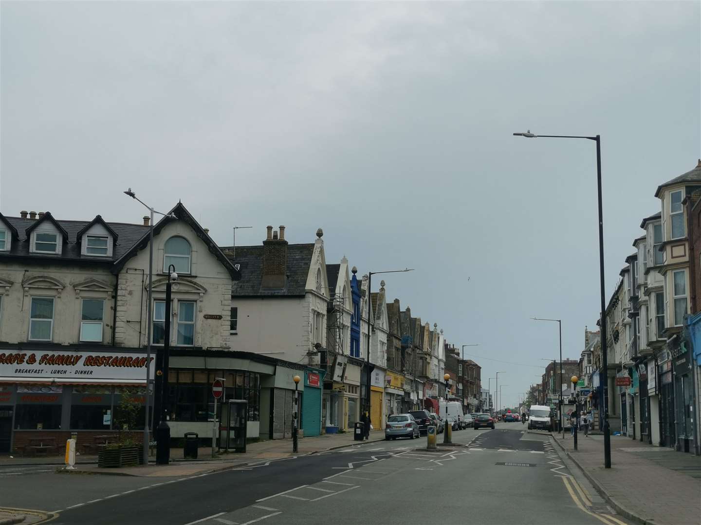 Northdown Road in Cliftonville
