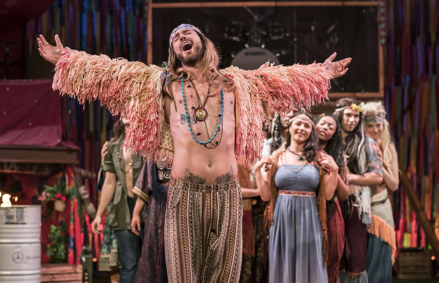Hair the Musical celebrates the 60s Summer of Love Picture: Johan Persson