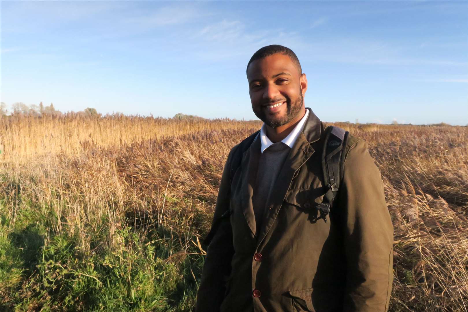 JB Gill whose farm in Kent was targeted by thieves
