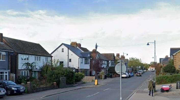 A van was stolen near Cromwell Road in Whitstable. Picture: Google