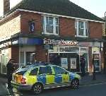 The Nationwide building society premises in New Romney where Robert Haines was shot and fatally wounded. Picture: GARY BROWNE