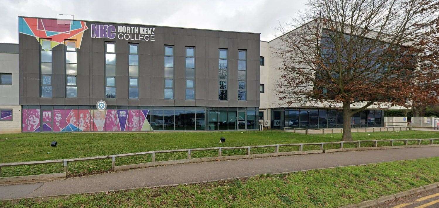 North West Kent college in Oakfield Lane, Dartford. Photo credit: Google Maps