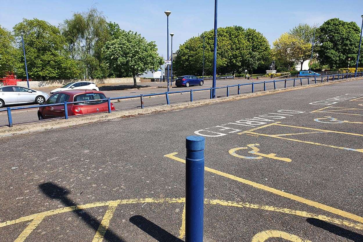 Horn Yard car park is also part of the plans for The Charter redevelopment in Gravesend