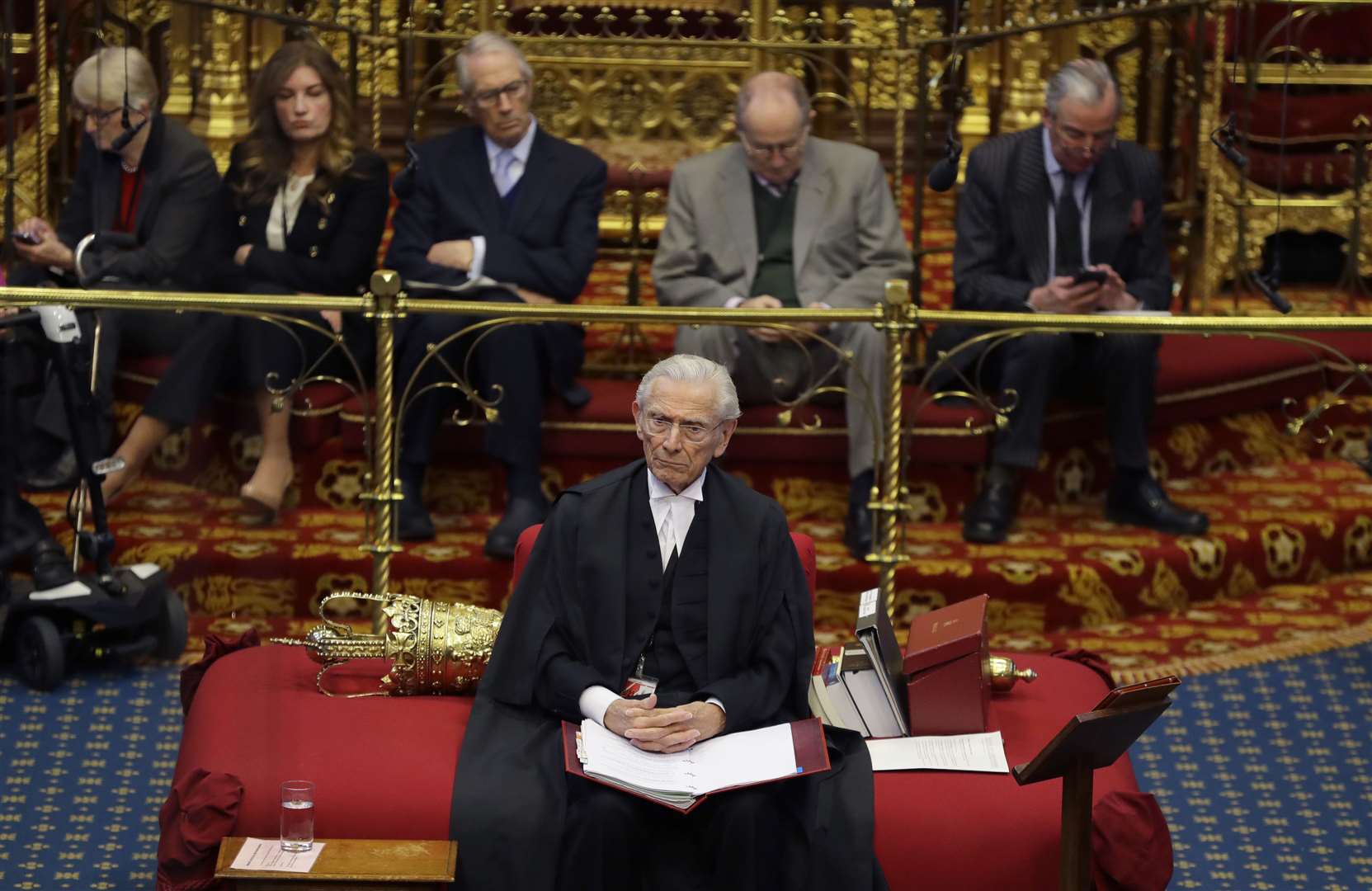 The Lord Speaker Lord Fowler has criticised the swathe of new appointments to the House (Kirsty Wigglesworth/PA)