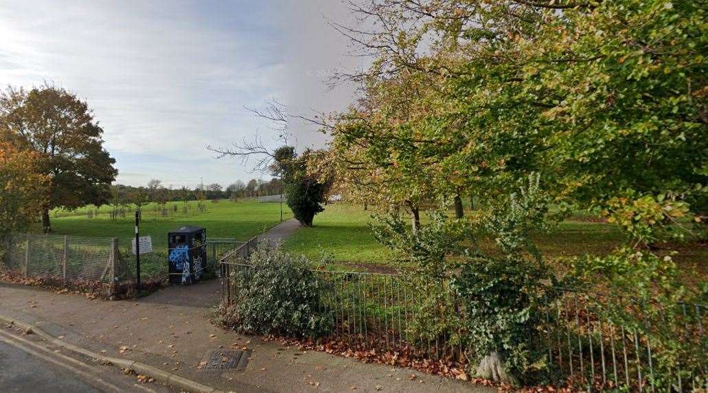 Officers carried out a search near Tivoli Park Avenue yesterday evening. Picture: Google