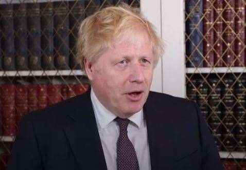 Prime Minister Boris Johnson gave a press conference on the Omicron variant this evening. Picture: PA