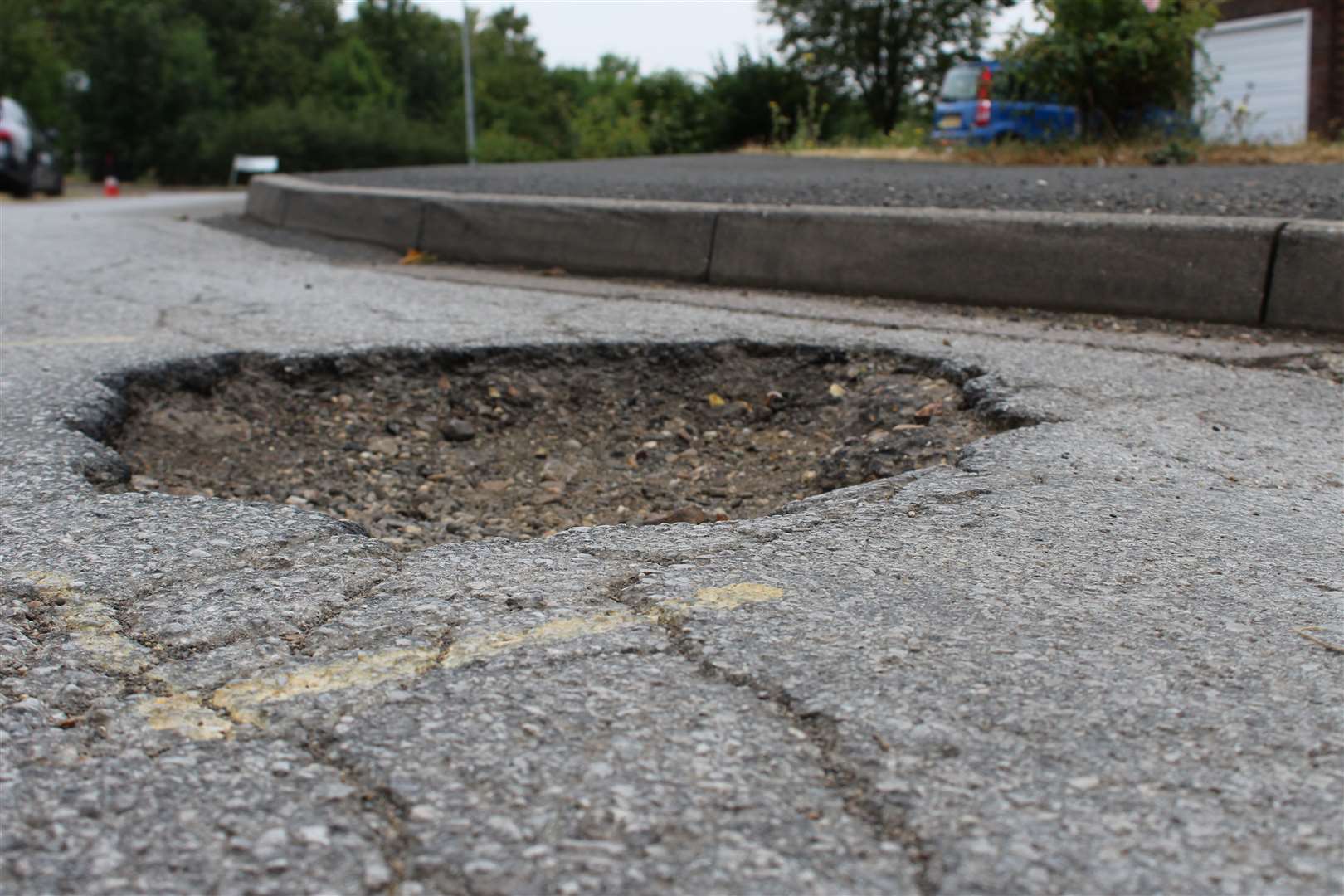 The AA says November's rain has made worse already crumbling road surfaces