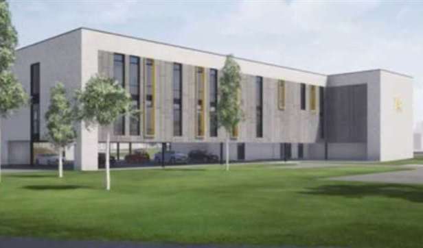 A CGI of the new primary school at Rochester Riverside, now due to open in September Picture: Countryside Properties UK