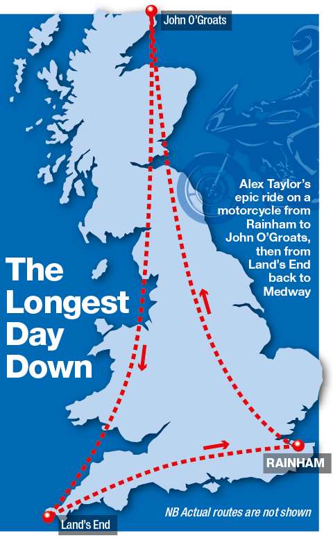 Alex's route