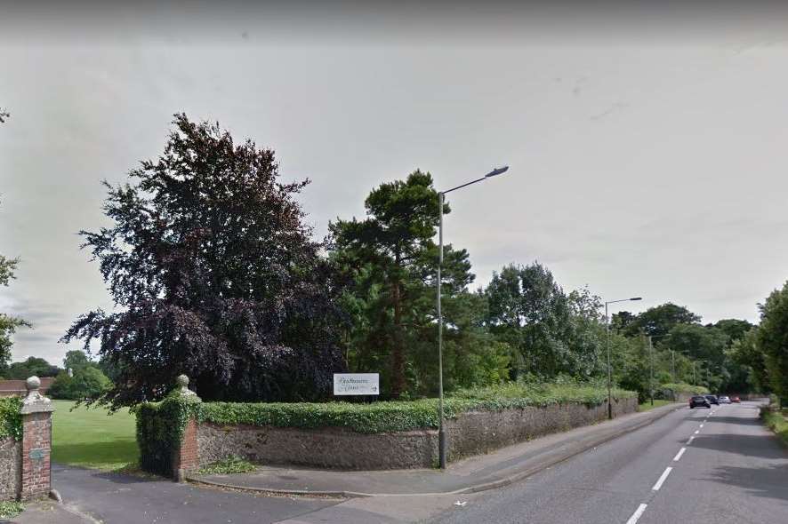 Two teens were arrested after an assault on New Road, East Malling. Picture: Google