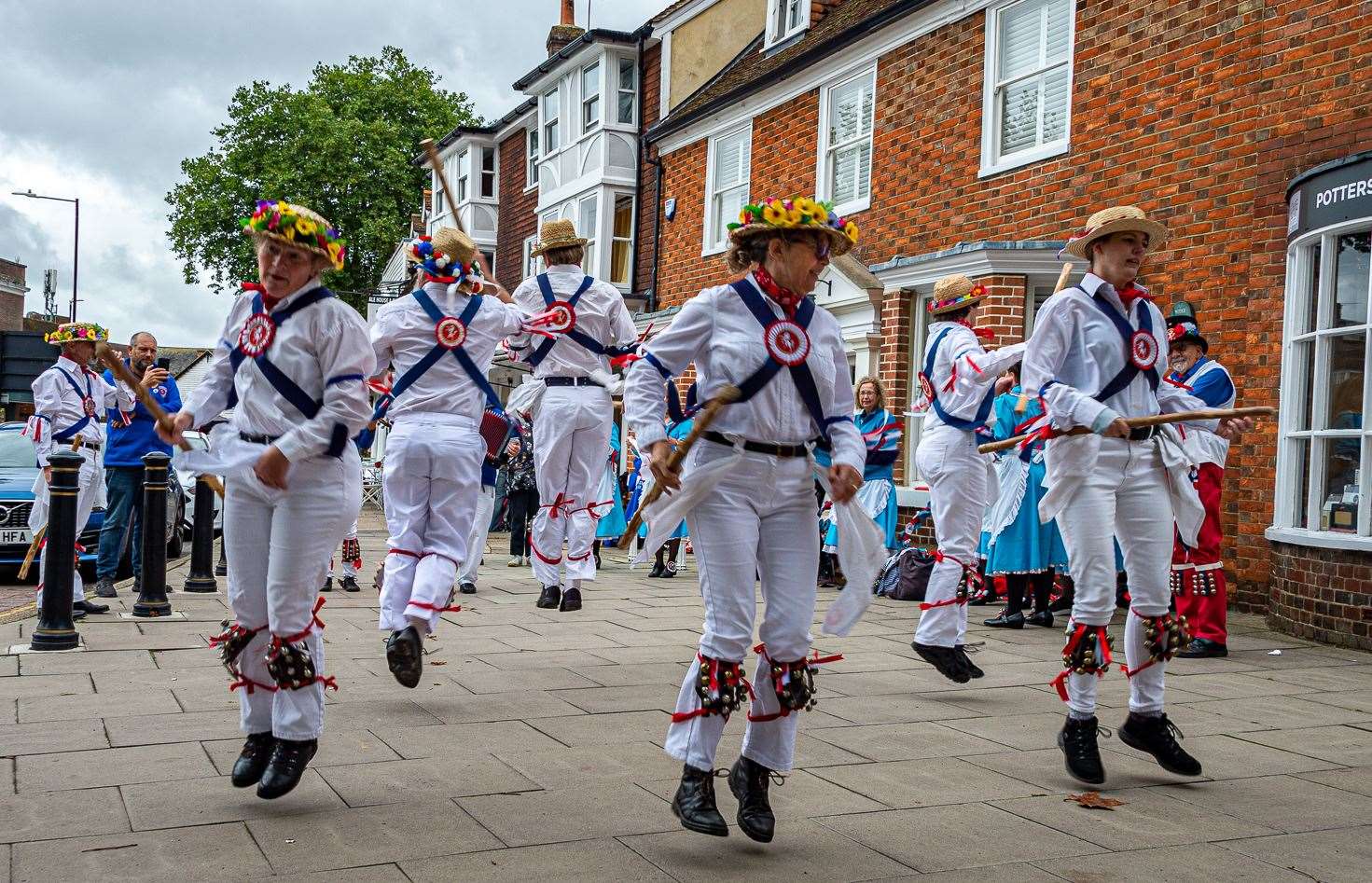 Morris dancers, folk musicians and traditional artisans will be at this year's Tenterden Folk Festival.  Photo: Philip L Hinton