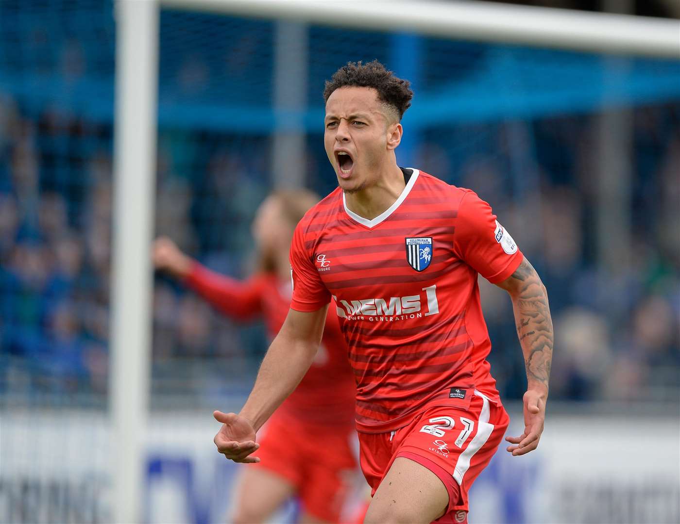 Elliott List was on target for the Gills again, at Eastleigh
