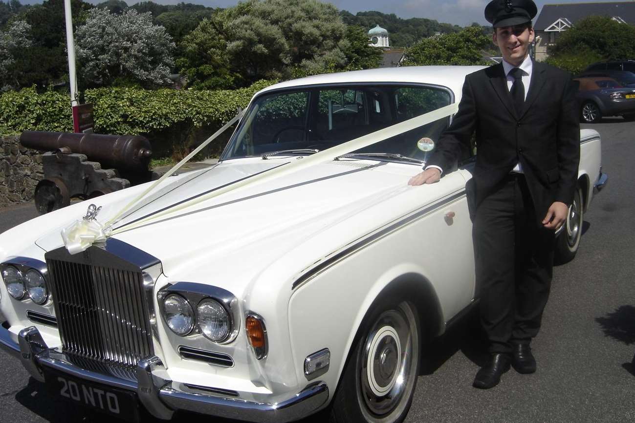 Mat Bushell, 30, came to the rescue with his Rolls Royce
