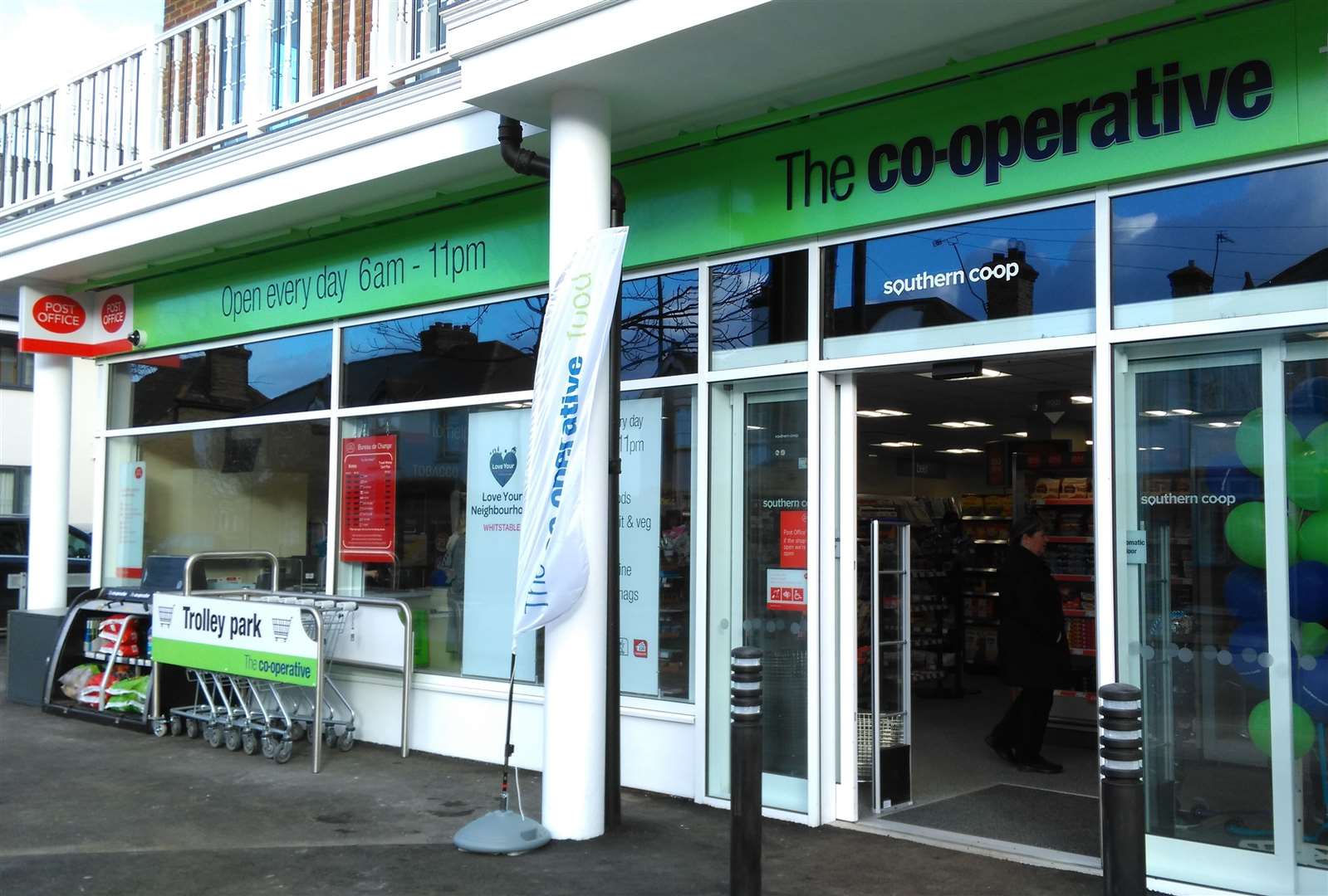 The Southern Co-op store in Cromwell Road