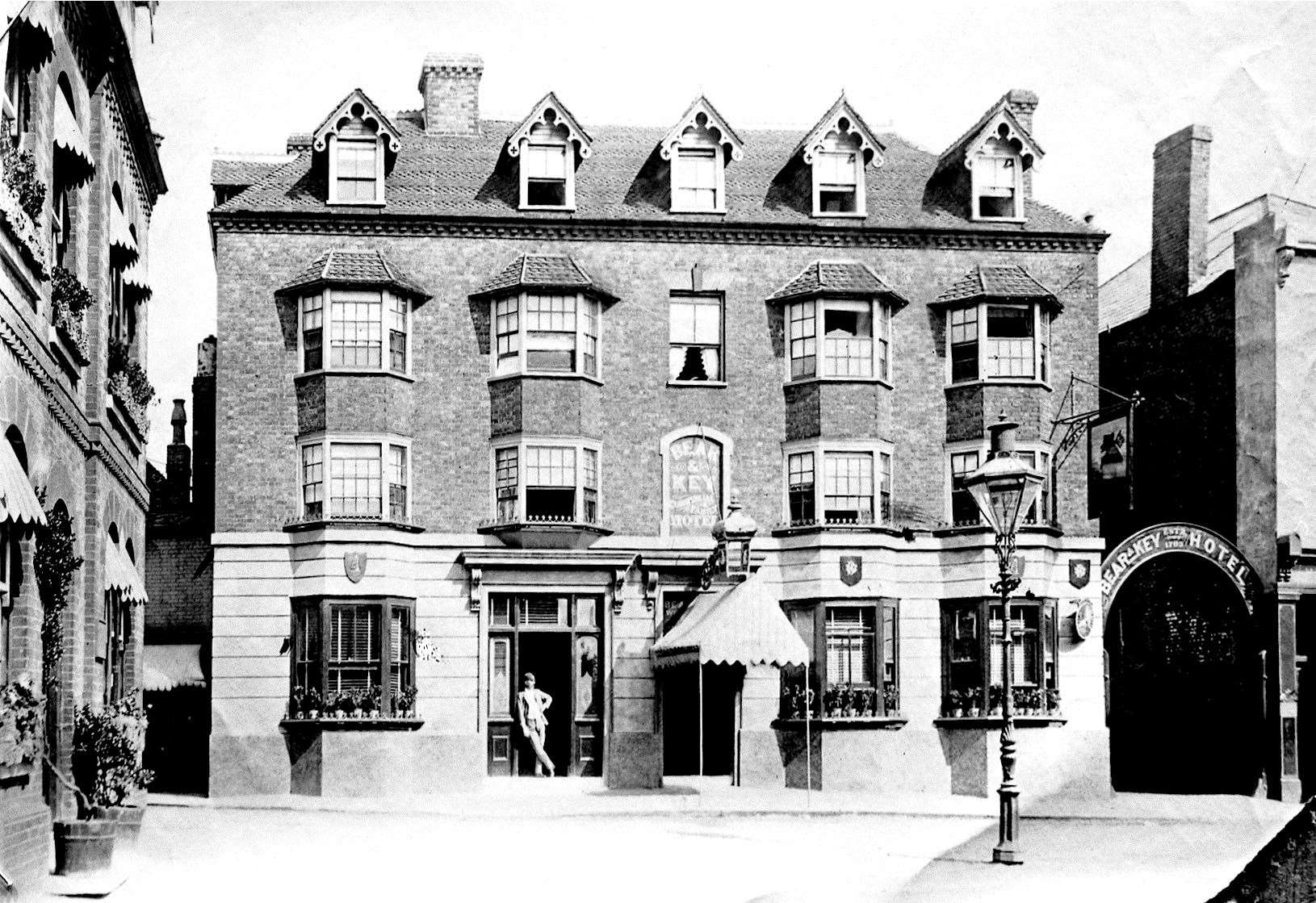 The Bear & Key in around 1910. Picture Whitstable Museum
