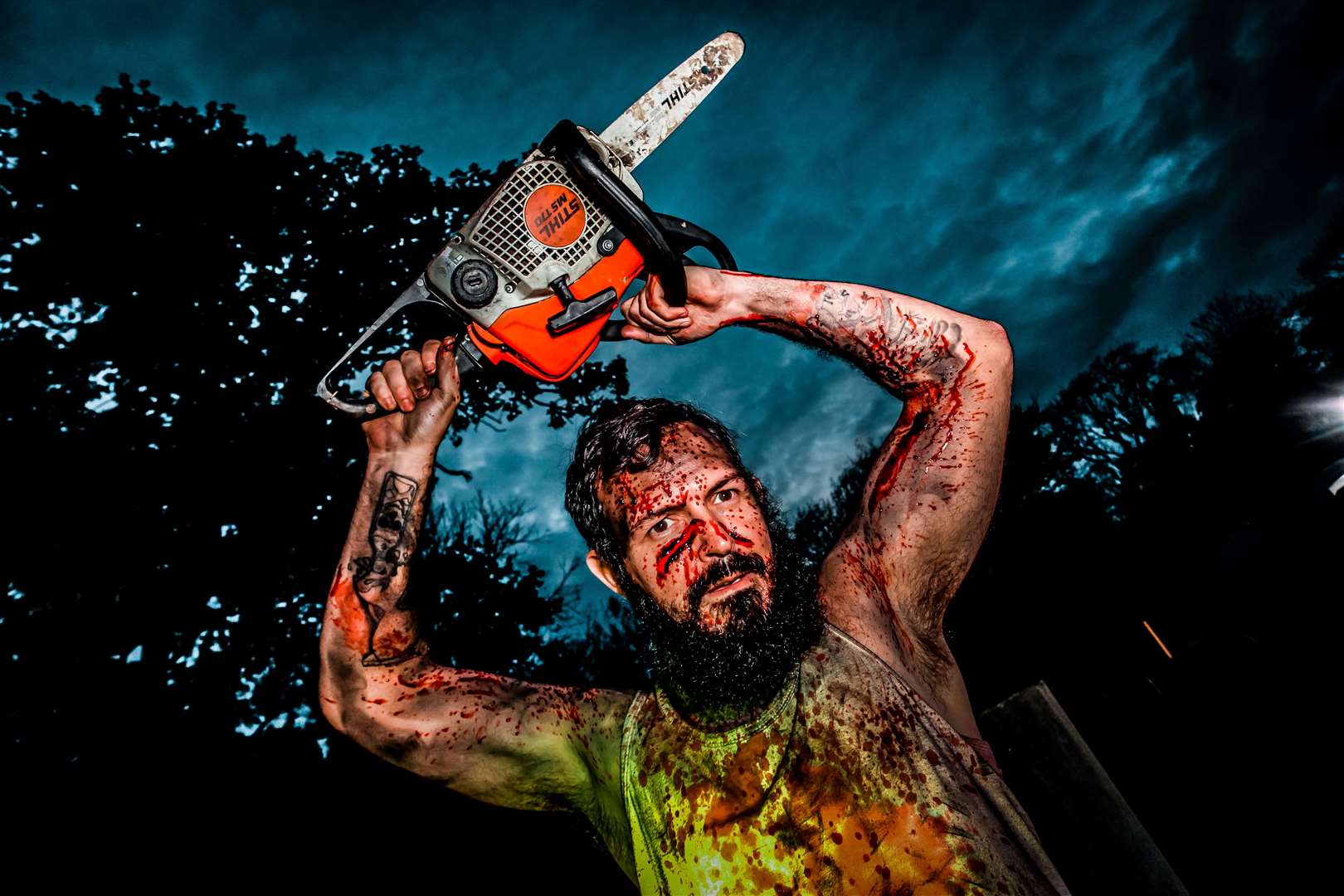 Shocktoberfest at Tulleys Farm is one of the biggest scare events in Europe. Picture: Stephen Candy Photography