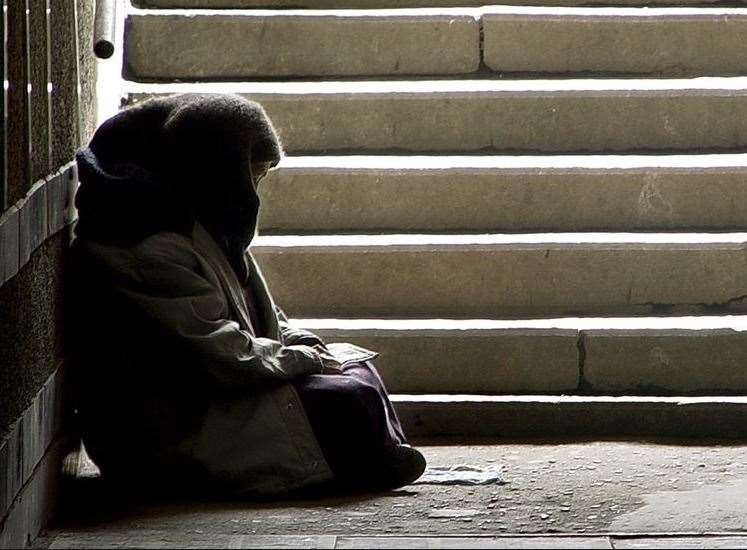 There were nine people found to be sleeping rough across Folkestone in November 2019