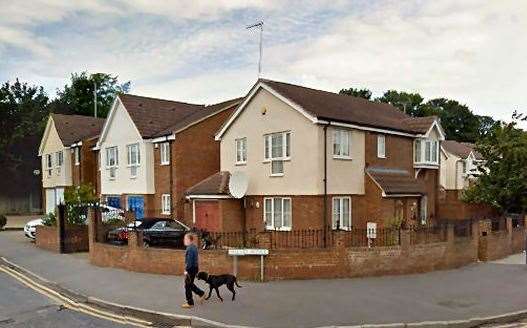 The site in Gravesend was demolished and turned into houses