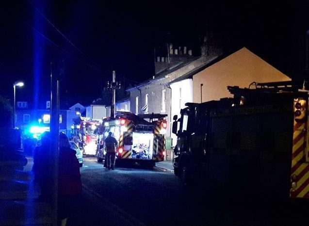 A murder probe has been launched after the fire