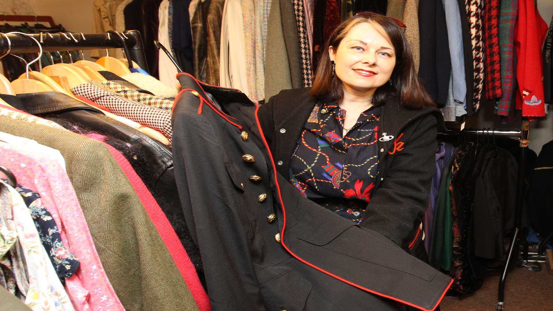 The Buckingham Palace footman bought a military jacket from Kerry-Ann Maxwell