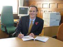 Neil Davies chief executive of Medway Council