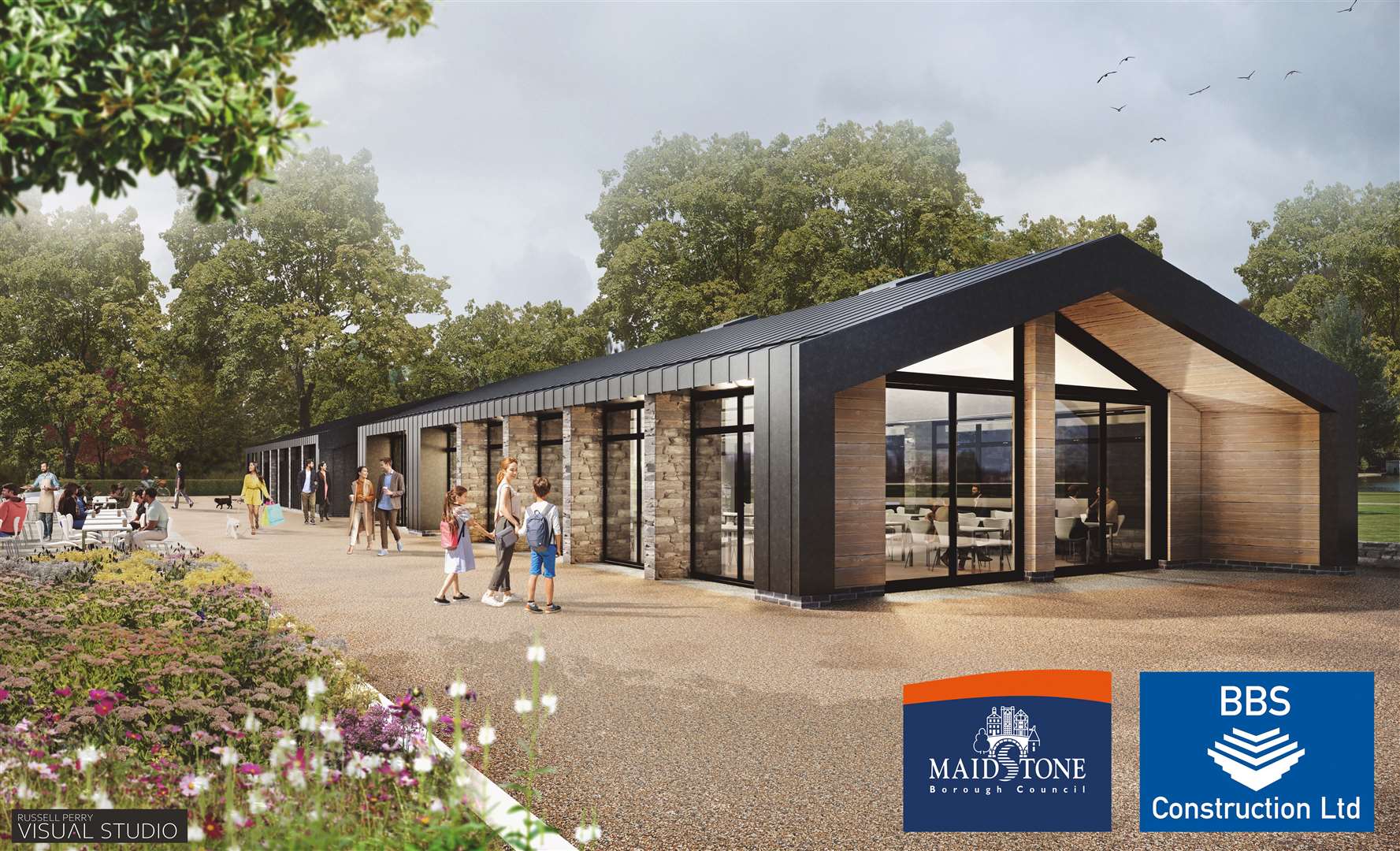 A CGI view of what the facility will look like when finished. Picture: Maidstone Borough Council