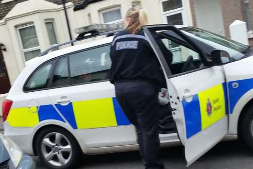 Police arrested 21 illegal immigrants at various locations around Queenborough Pic: Holly Beal
