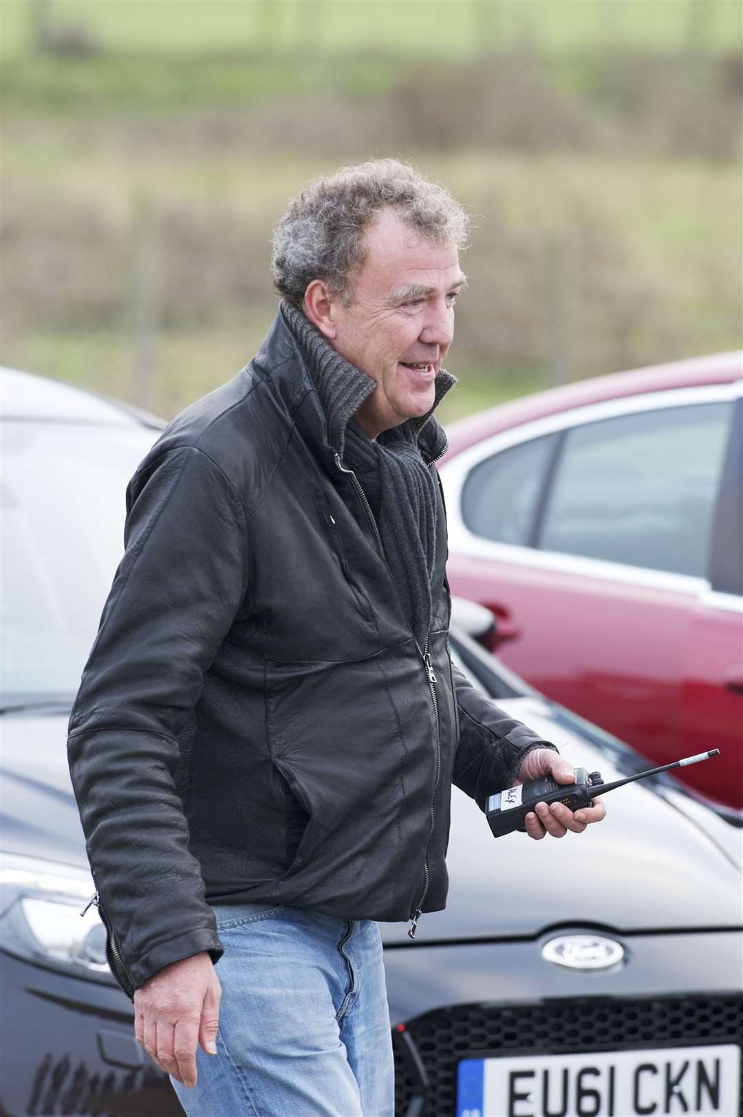 Jeremy Clarkson shooting Top Gear on Sheppey. Picture: Andy Payton