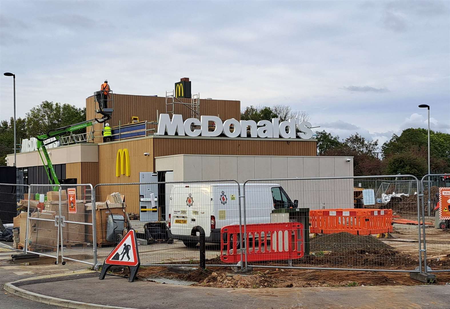 The McDonald's in Sandwich got a licence to serve into the small hours