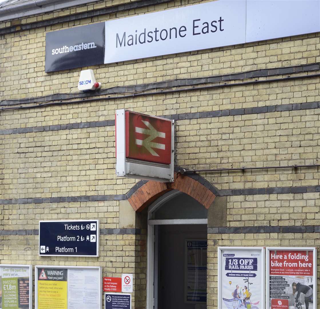 Maidstone East Railway Station has been closed
