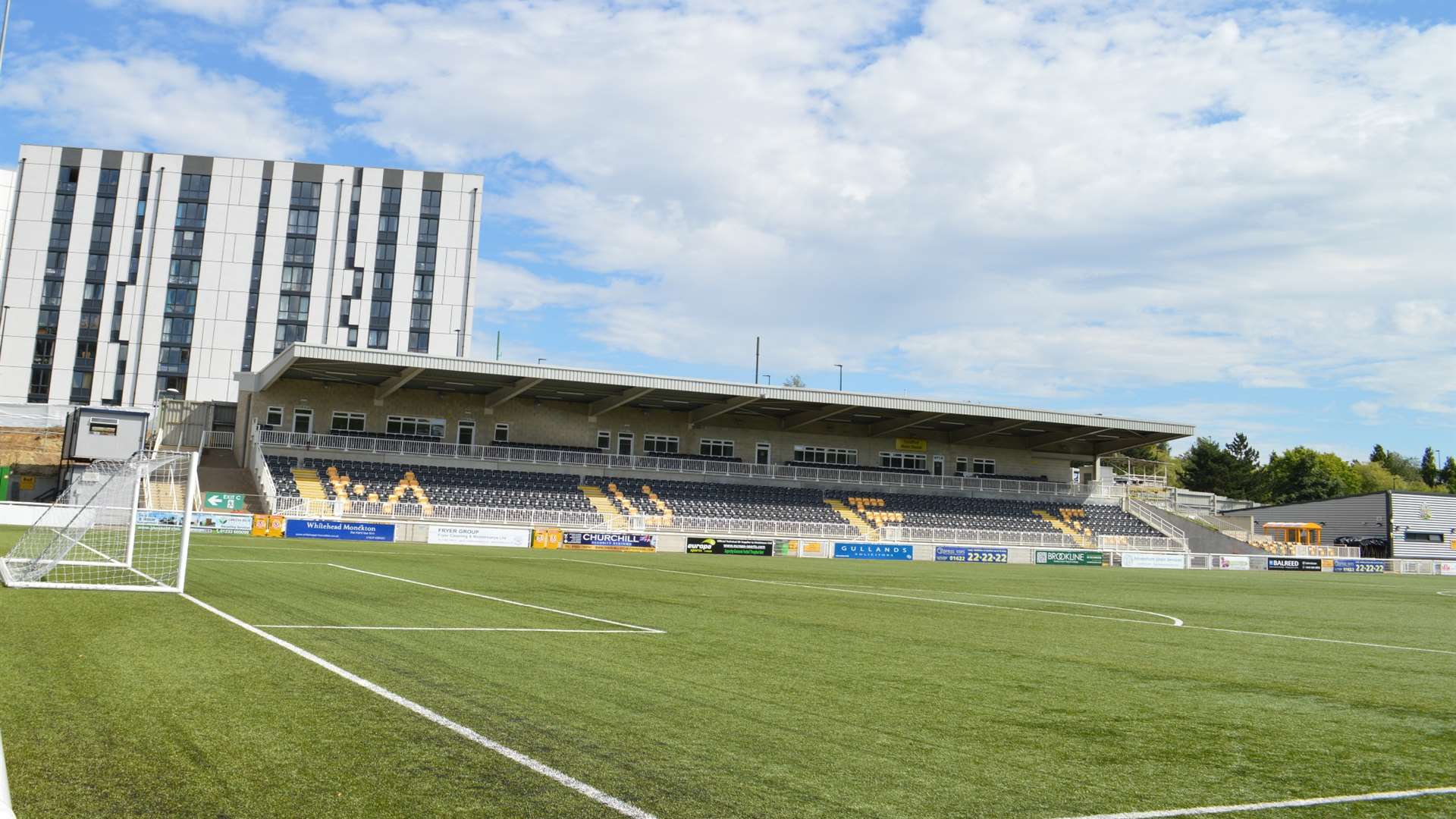 FM Conway were awarded a £550,000 contract to extend the east stand at Maidstone United