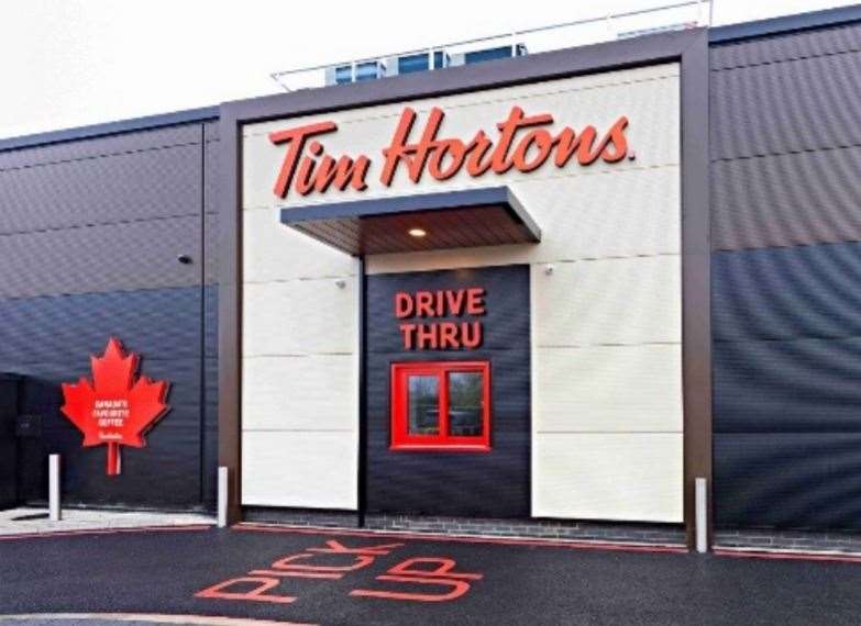 Tim Hortons in Broadstairs will open on March 20. Picture: Tim Hortons