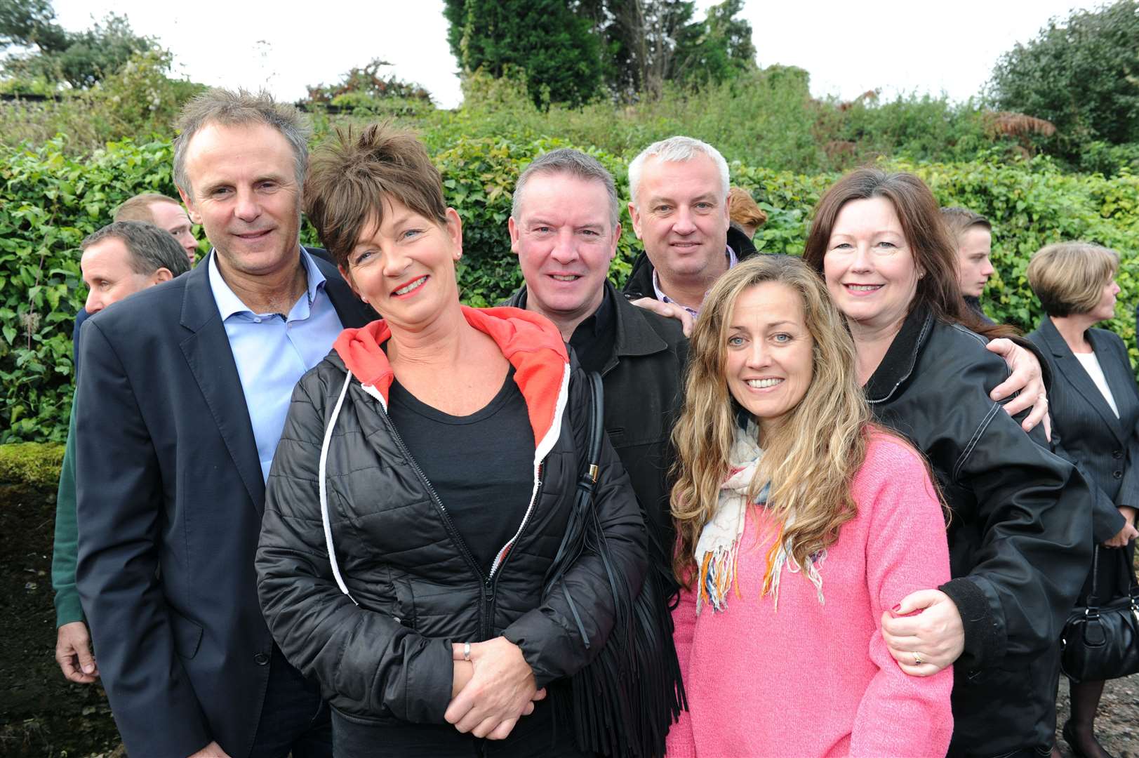 Trustees of the Friends of Shelby Newstead charity, which was part of a DIY SOS project near Longfield