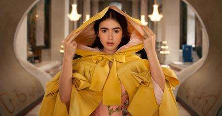 Lily Collins as Snow White. PA Photo/Studio Canal