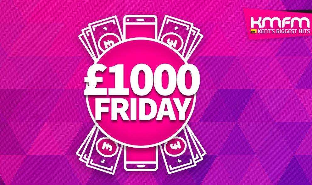 kmfm's Thousand Pound Friday competition