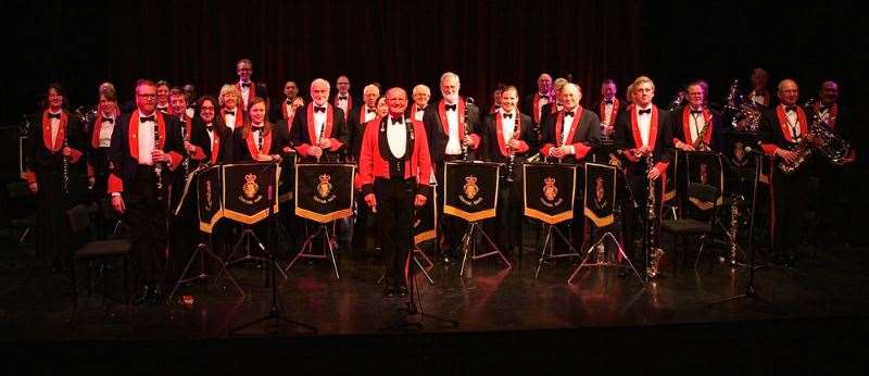 The central Band of the Royal British Legion