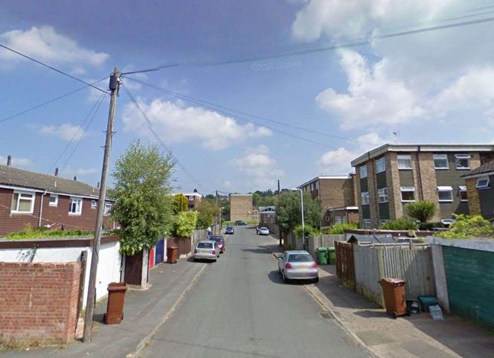Police raided a house in Rowan Tree Road, Tunbridge Wells. Stock image: Google Street View
