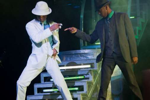 Sean Christopher impersonated Michael Jackson in various performances, including Billie Jean