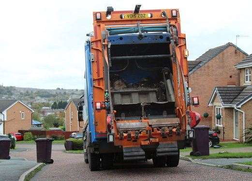 Waste collections are being carried out once a week in Medway during the lockdown. Stock picture: Urbaser