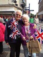 Derek and Olive Reynolds, from New Barn, in Gravesend town centre.