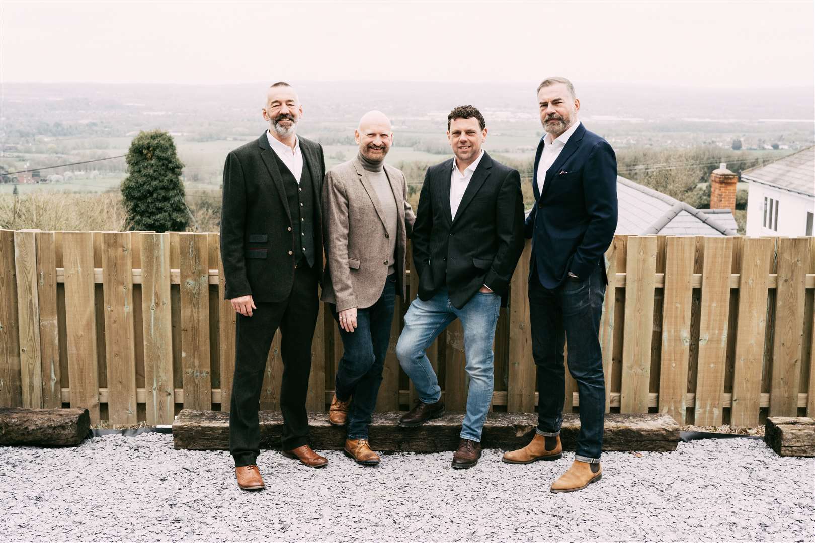 The four owners of Edenwood Place, L-R: Micahel van der Straaten, Martin Murray, Matt Cuoghi and Jonathan van der Straaten Picture: Tom Cullen Photography