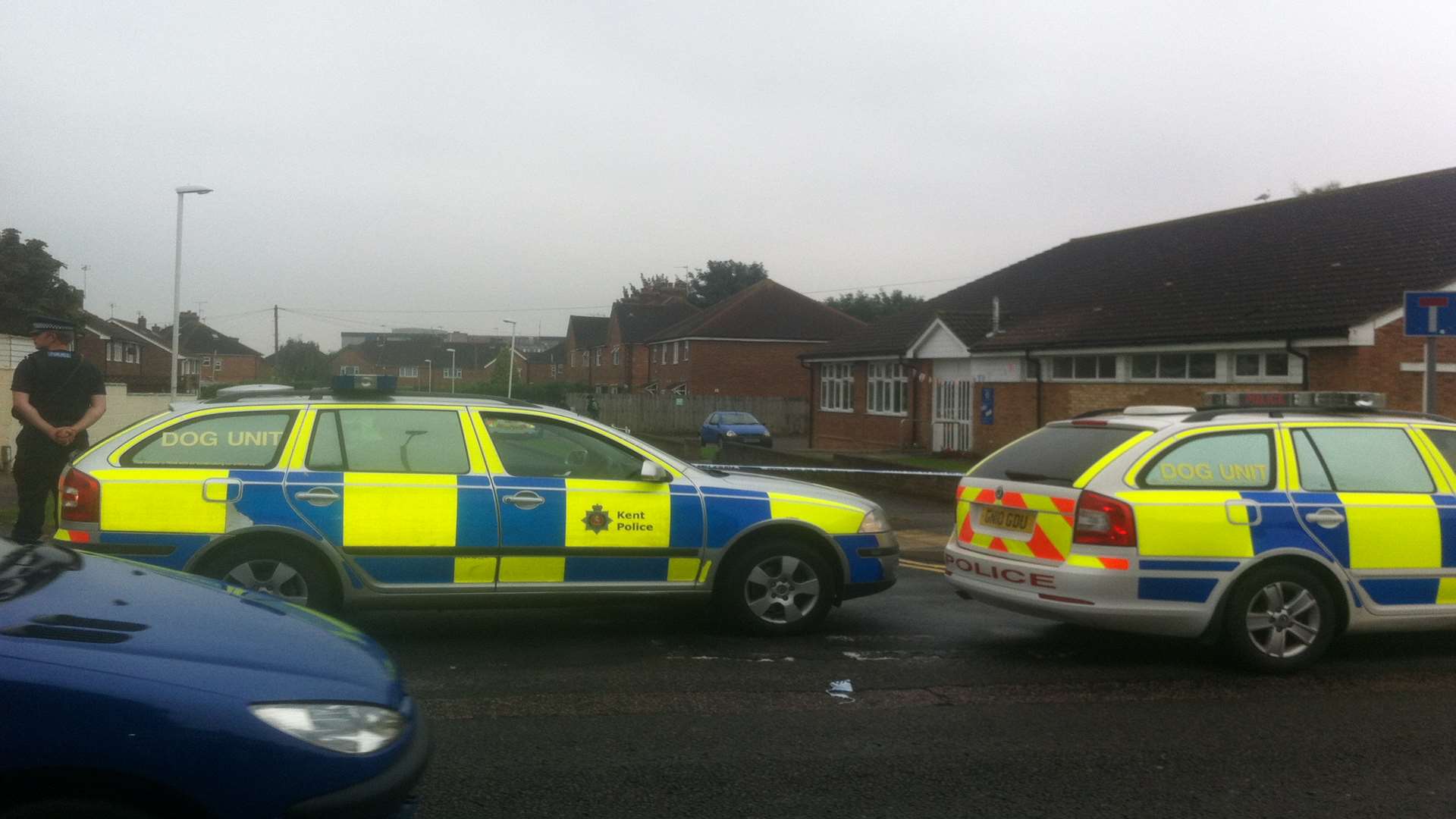 Police cordon off Cade Road in South Ashford