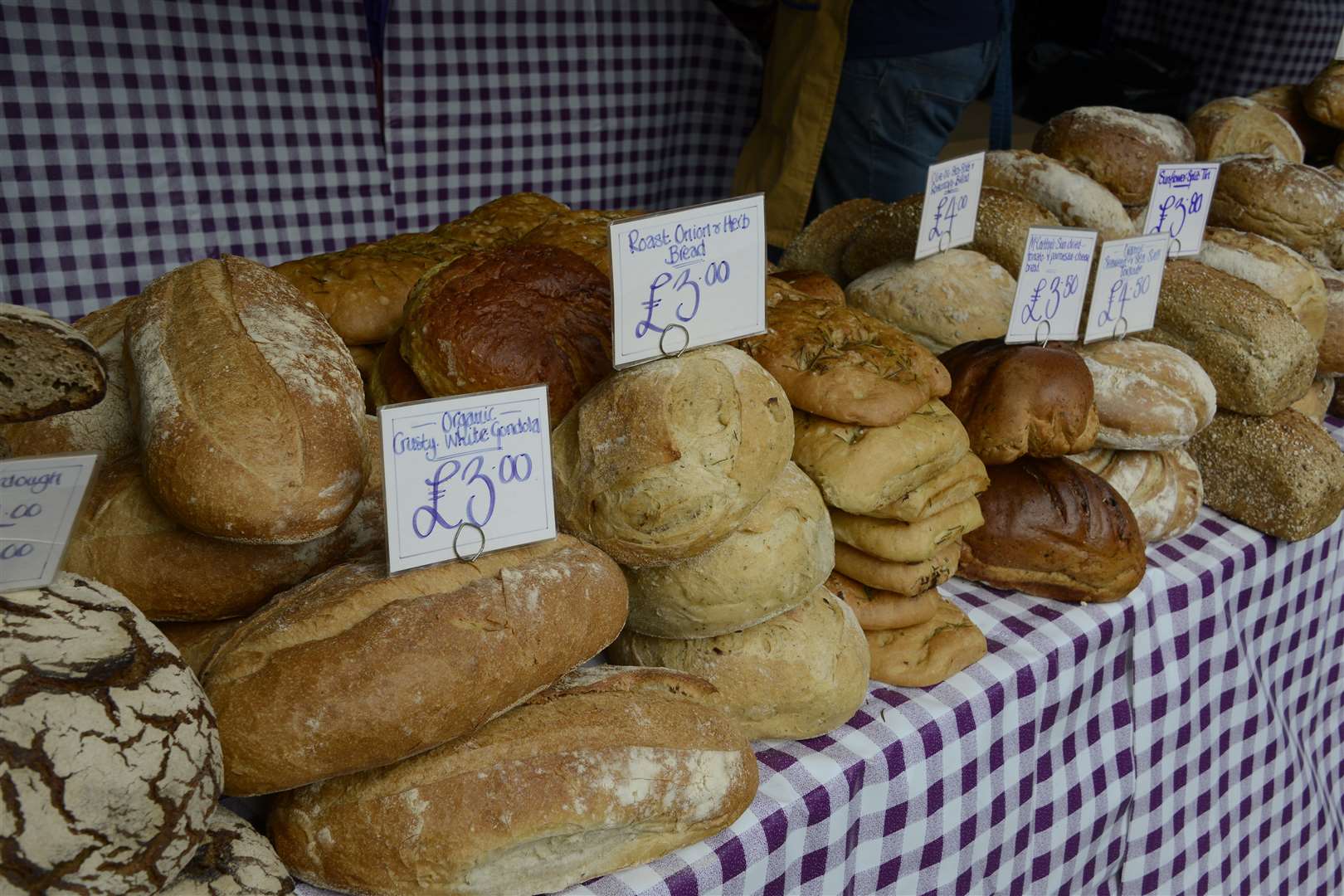 Some of the Artisan breads from Broadstairs Homemade at last year's event Picture: Paul Amos