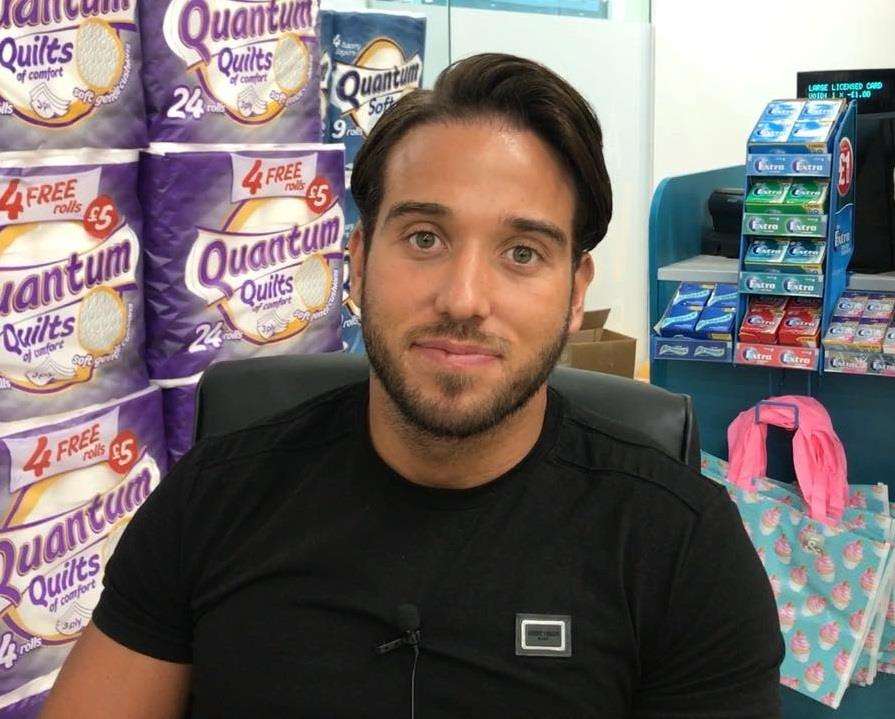 James Lock 'Lockie' officially opened the store (1652474)