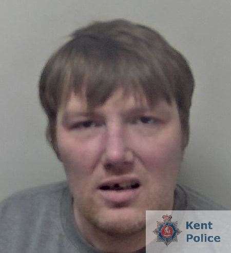 Lee Ward was jailed for three years and four months. Picture: Kent Police