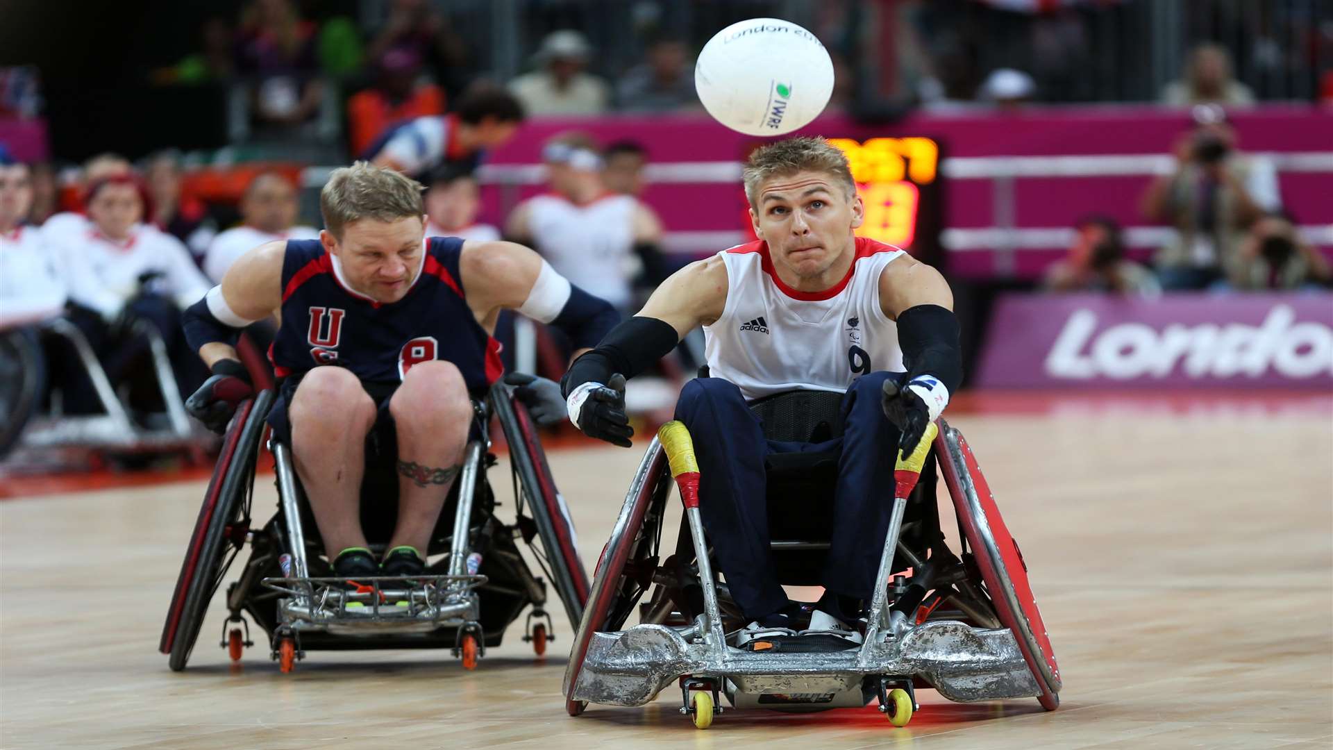 Paralympian Steve Brown, right, will speak at the Wellbeing Symposium. Picture: Lynne Cameron/PA Wire