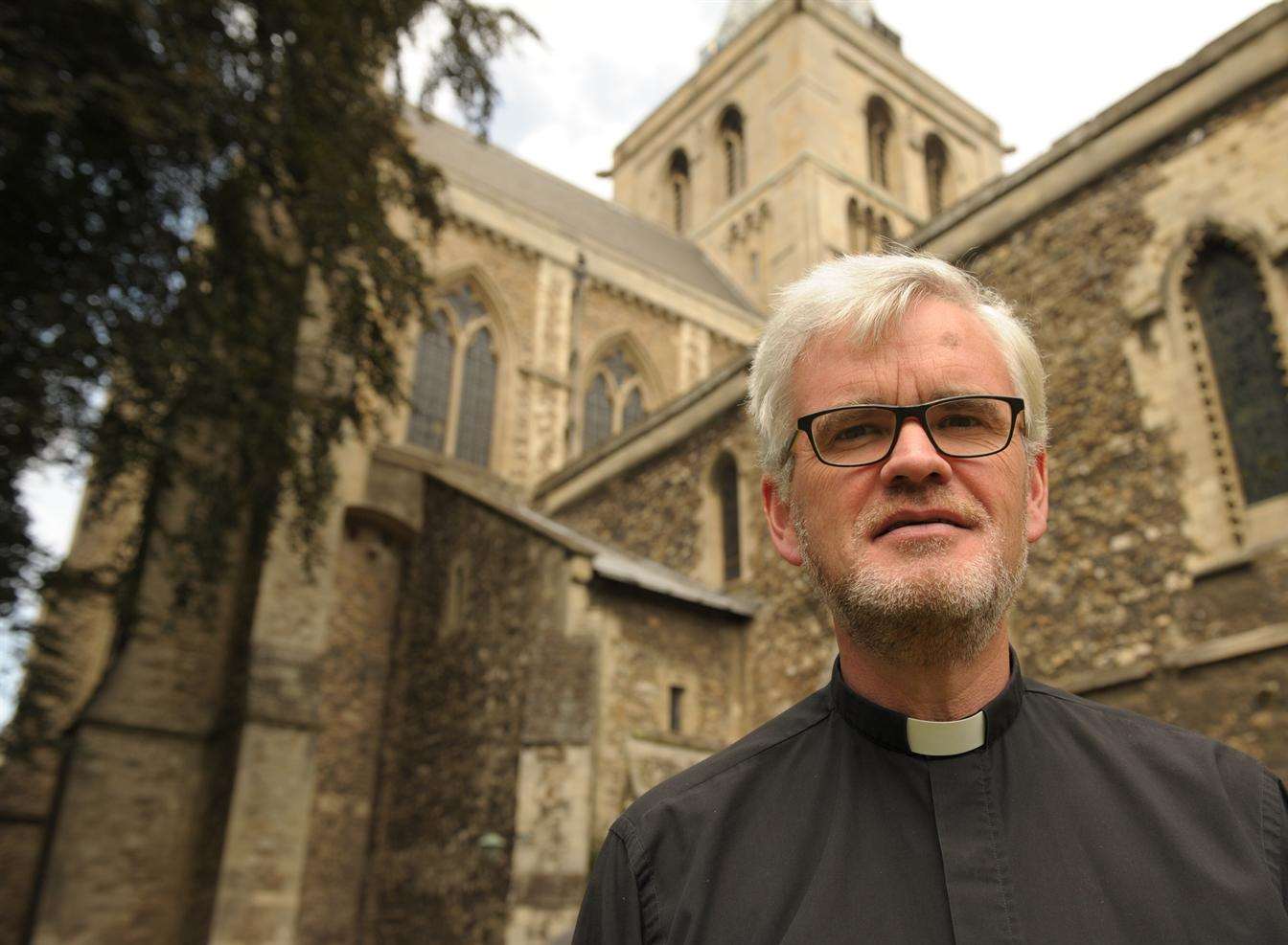 The Dean of Rochester Cathedral The Very Rev Dr Mark Beach has stepped aside. Picture: Steve Crispe
