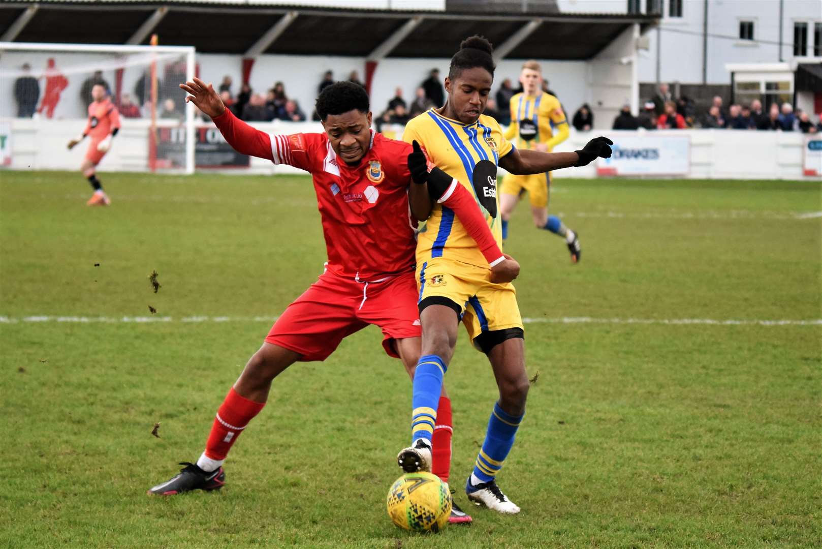 Sittingbourne were 2-0 winners at Whitstable on Saturday Picture: Ken Medwyn
